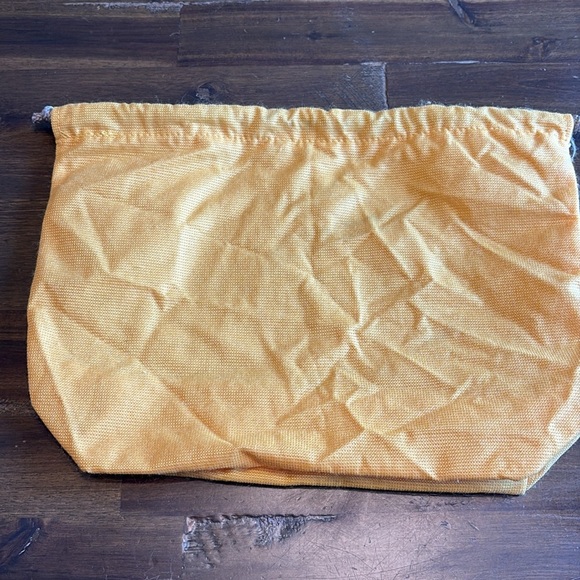 Eric Javits Yellow Drawstring Dust Bag Cover Sleeve Travel Protective Case - Picture 2 of 6